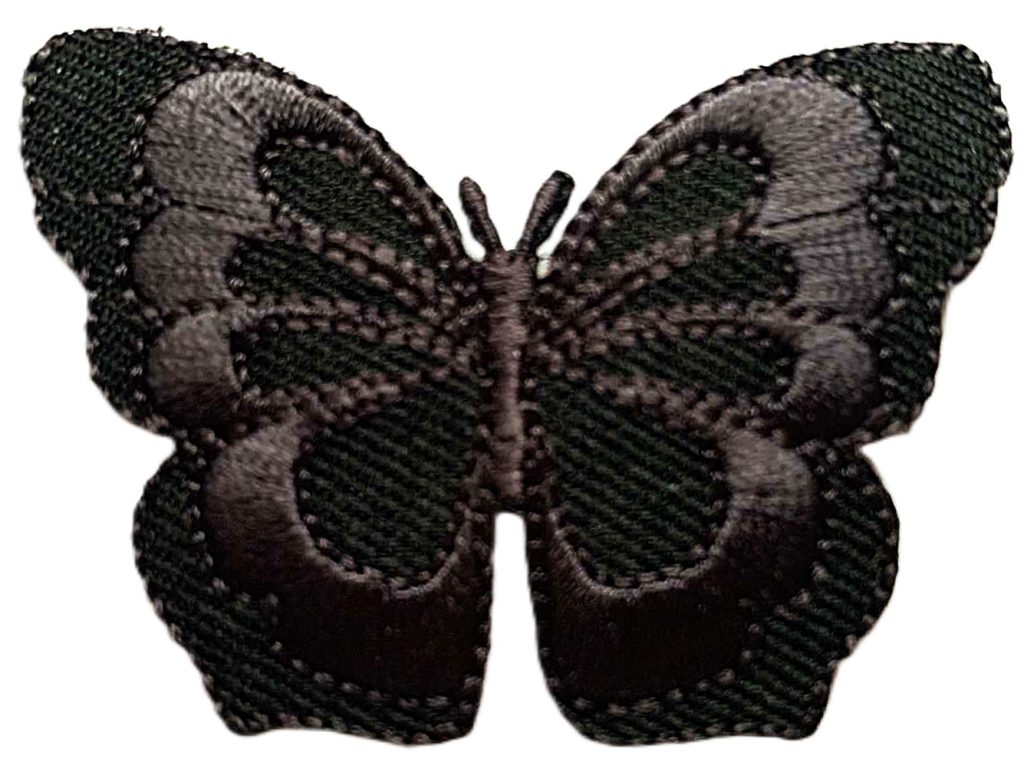 Aplikacija "drugelis" ~ 5,5 cm x 4,0 cm "06"