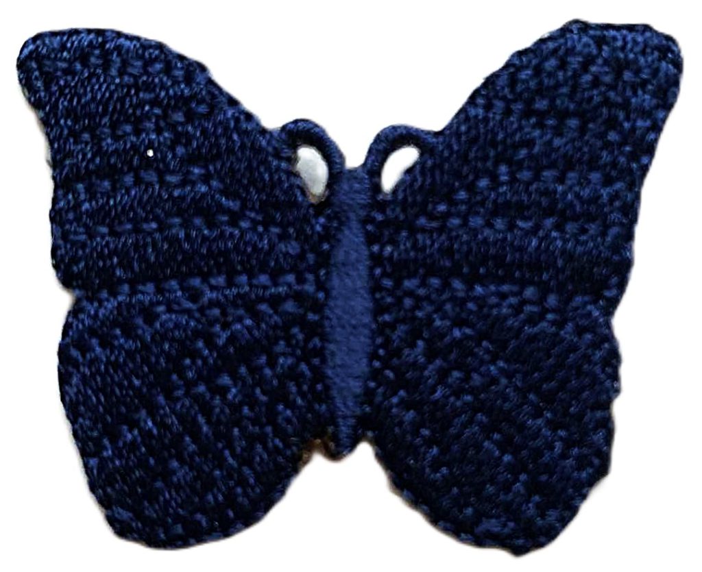 Aplikacija "drugelis" ~ 4,5 cm x 3,5 cm "02"
