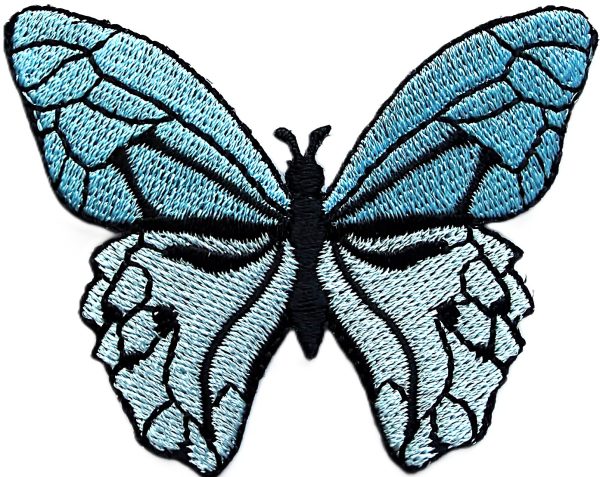 Aplikacija "0253B" (drugelis) ~ 7,0 cm x 5,7 cm "H"