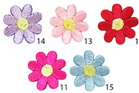 Aplikacija "gėlytė" 2 cm x 2 cm