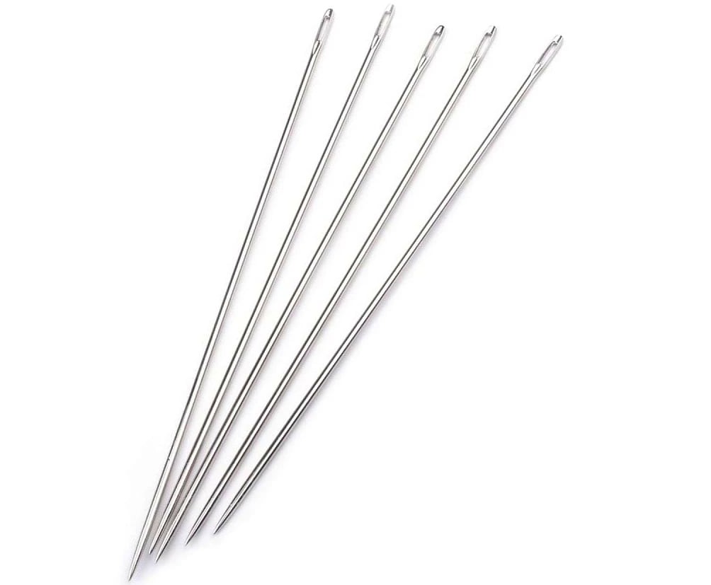 Knygų įrišimo adata, apmušalų adata 15 cm