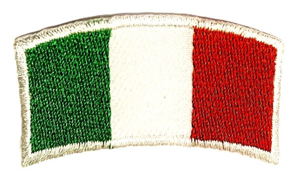Aplikacija " Italijos vėliava" ~ 5,0 cm x 2,5 cm