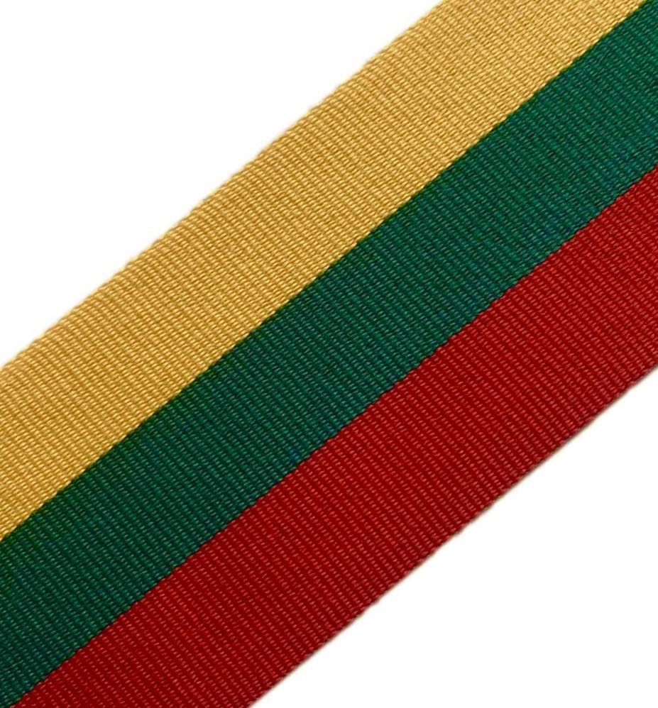 Austa trispalvė juostelė 5,0 cm