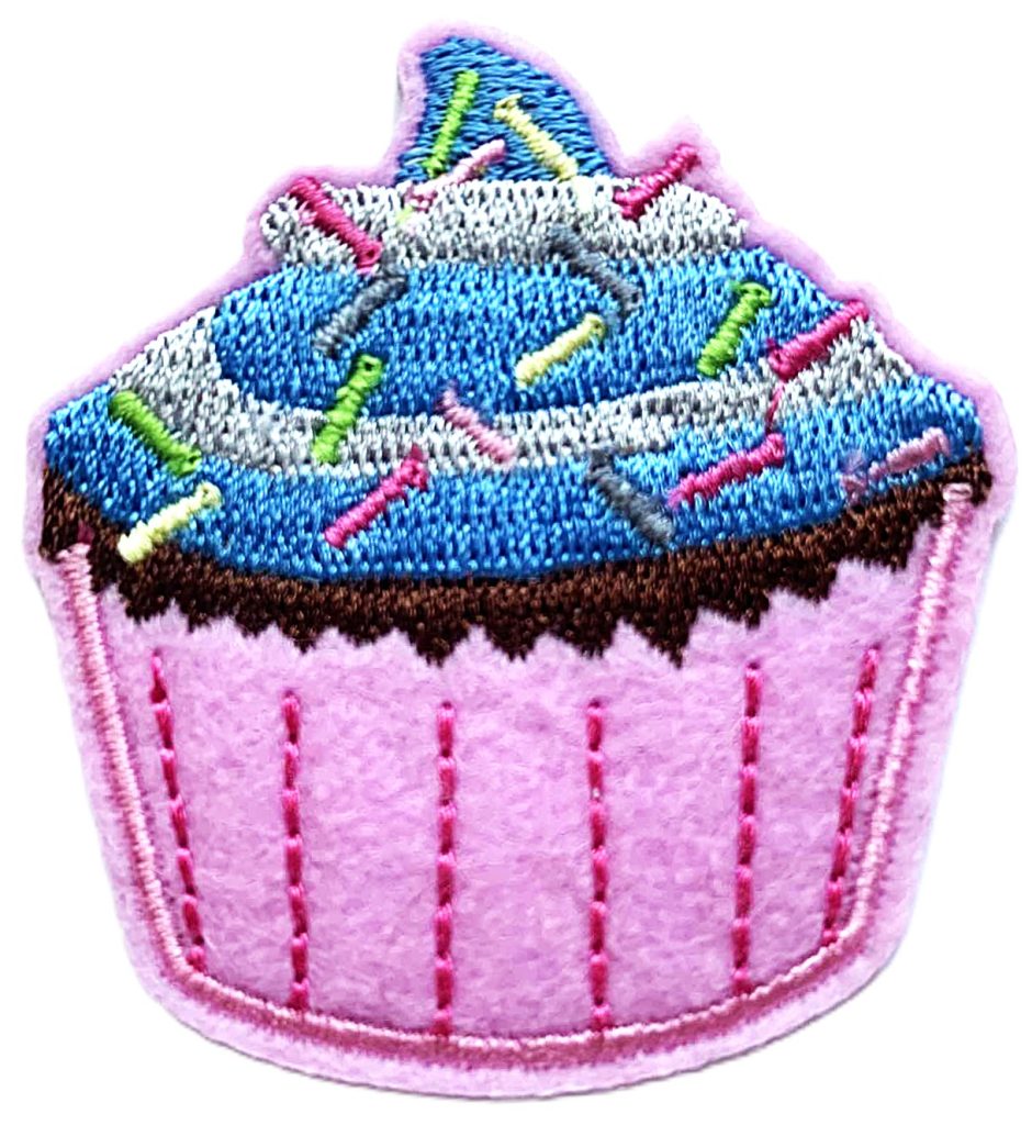 Aplikacija "keksiukas" 5,3 cm x 5,0 cm