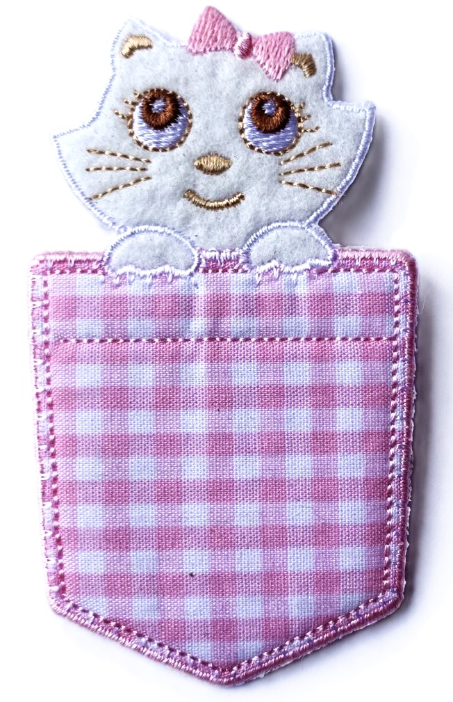 Aplikacija "katytė" ~ 5,2 cm x 9,5 cm