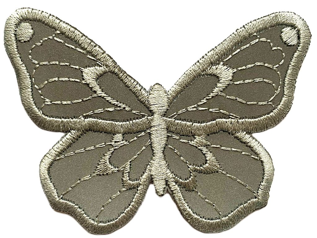 Atšvaitinė aplikacija "drugelis" ~ 9 cm x 6,5 cm "A"