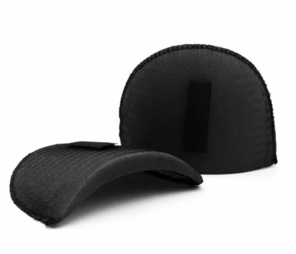 Apsiūti petukai drabužiams su velcro juostele Nr. 14 (juodi)
