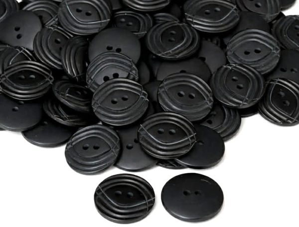 Saga "D - 262" Ø 18 mm (juoda matinė)