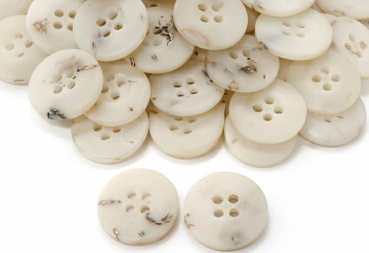 Saga "D - 411A" Ø 18 mm (kreminė marga)