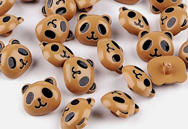 Vaikiška sagutė 19 mm x 16 mm "Lokys"