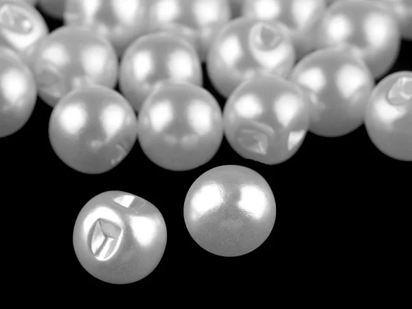 Perlamutrinė sagutė Ø 10 mm "perliukas" ST 120334