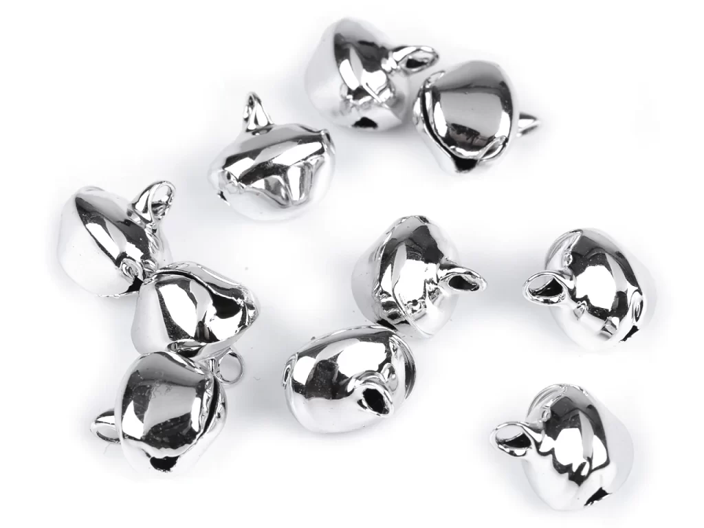 Skambaliukai 13 mm x 16 mm "silver"