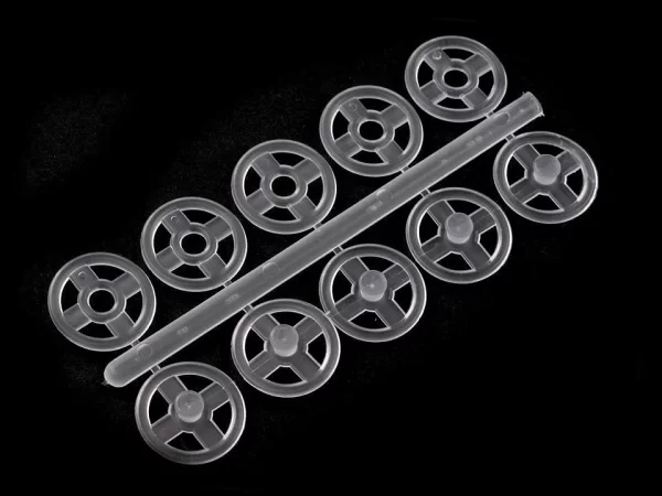 Spaudės plastikinės Ø 10 mm 5 vnt.
