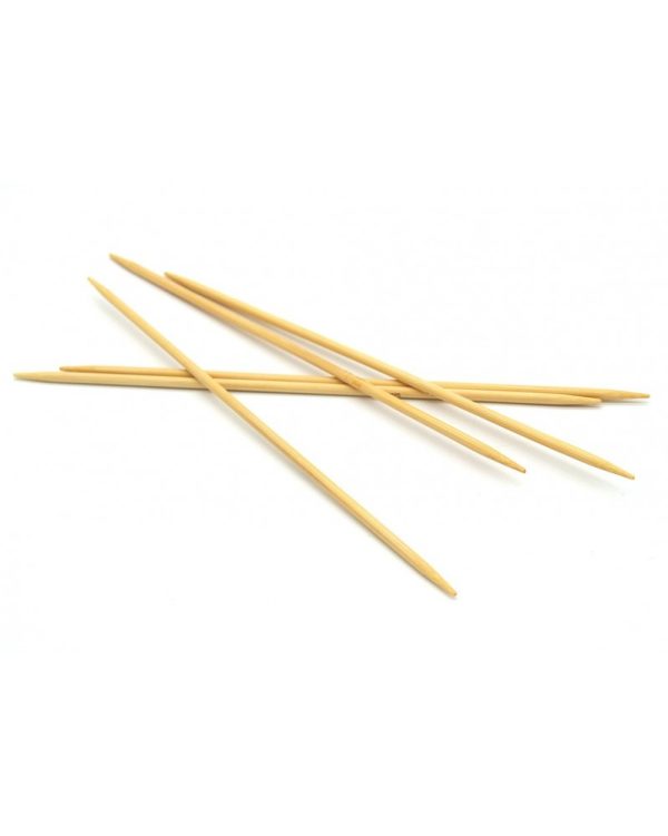 Bambukiniai virbalai kojinėms 2,0 mm x 20 cm 5 vnt.