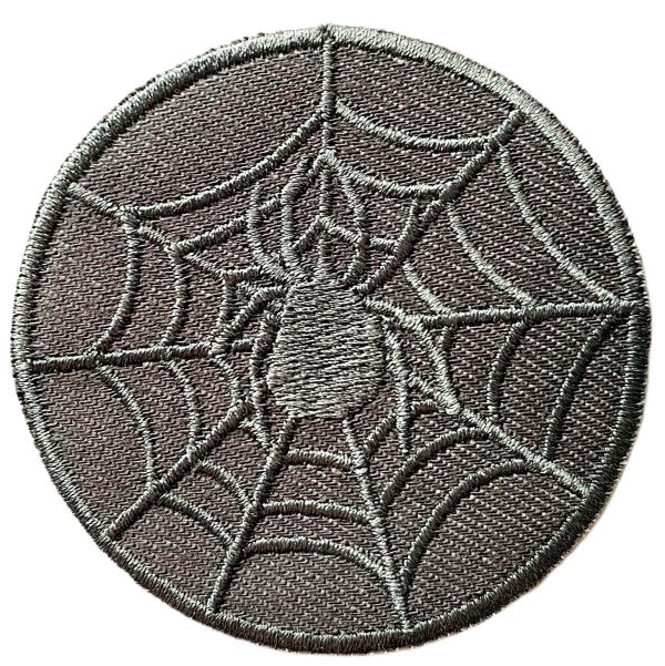 Aplikacija "voras" ~ Ø 7,0 cm (pilkas)