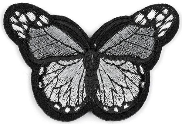 Aplikacija "drugelis" 7 cm x 4,8 cm "B"