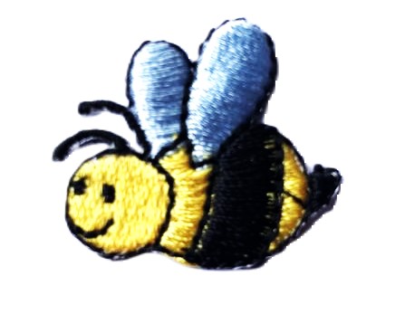 Aplikacija "bitutė" 2,3 cm x 2,3 cm