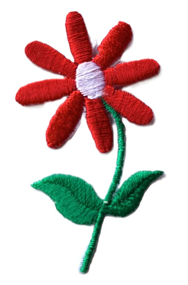 Aplikacija "gėlė" ~ 6,5 cm x 3,7 cm