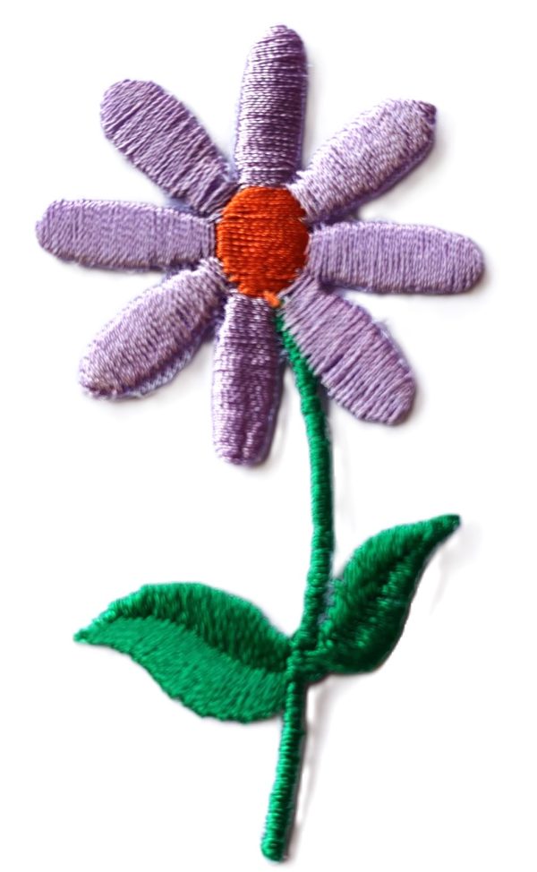 Aplikacija "gėlė" ~ 6,5 cm x 3,7 cm