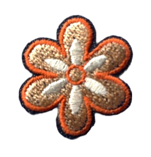 Aplikacija "gėlytė" 3,5 cm x 3,5 cm