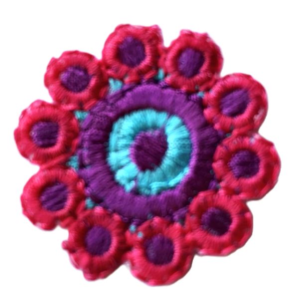Aplikacija "gėlytė" ~ 4,0 cm x 4,0 cm
