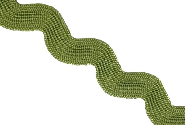 Dekoratyvinė banguota juostelė 20 mm "žalia"