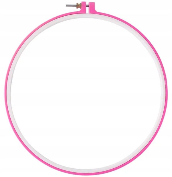Plastikinis siuvinėjimo lankelis, 25 cm